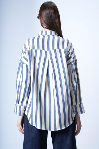 Chemisier oversize - Ecru