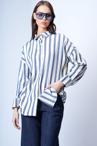 Chemisier oversize - Ecru