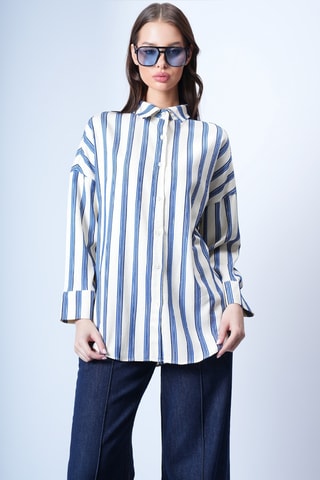 Chemisier oversize - Ecru