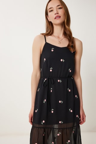 Robe midi - Noir