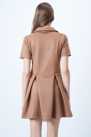 Robe patineuse - Marron