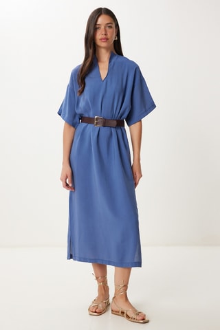Robe midi - Indigo