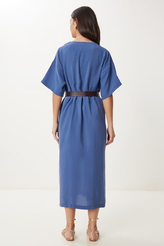 Robe midi - Indigo