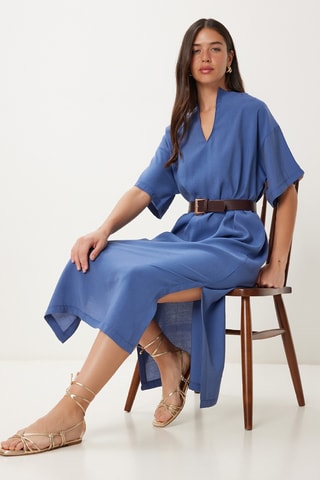 Robe midi - Indigo