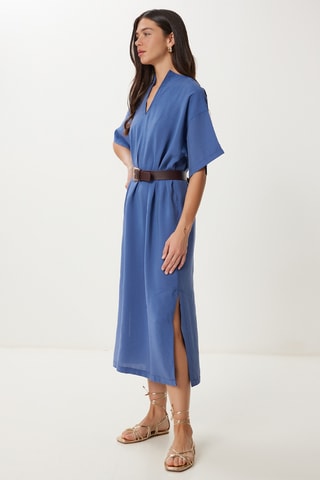 Robe midi - Indigo