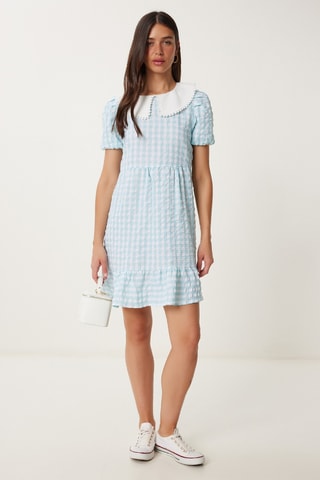 Robe taille basse - Vert d’eau