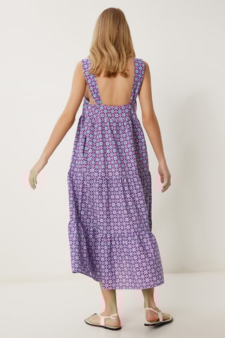 Robe midi - Violet