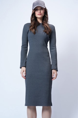 Robe droite - Anthracite