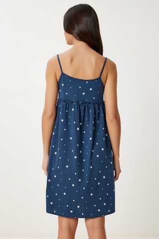 Robe droite - Bleu marine