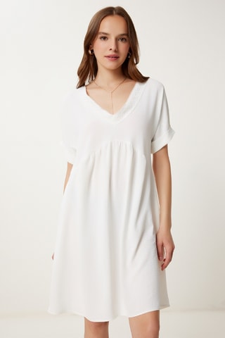 Robe patineuse - Ecru