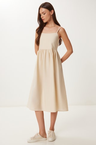 Robe patineuse - Beige