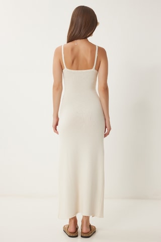 Robe longue - Beige clair