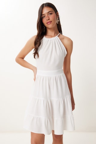 Robe patineuse - Blanc
