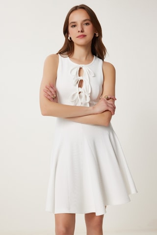 Robe patineuse - Blanc