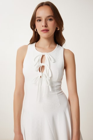 Robe patineuse - Blanc