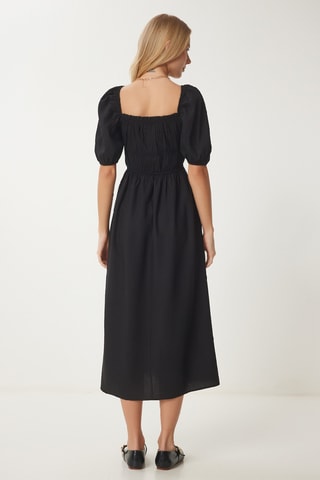Robe midi - Noir