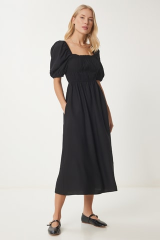 Robe midi - Noir