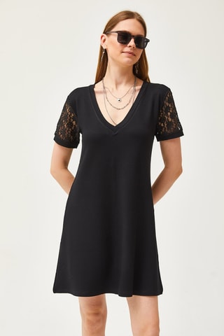 Robe trapèze - Noir