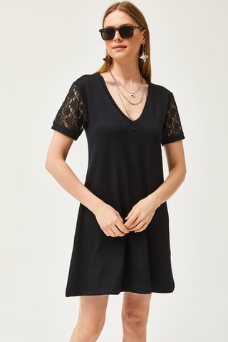 Robe trapèze - Noir