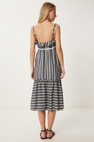 Robe midi - Anthracite