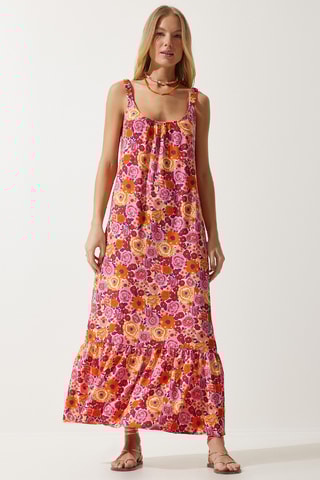 Robe longue - Orange