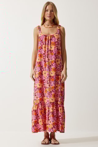 Robe longue - Orange