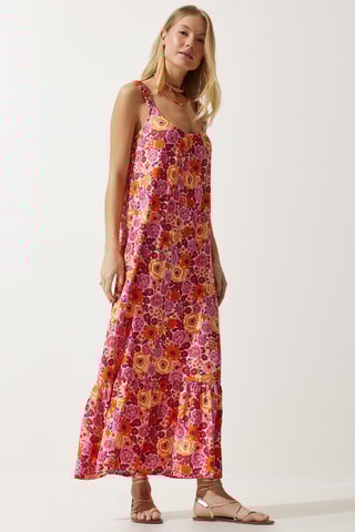 Robe longue - Orange