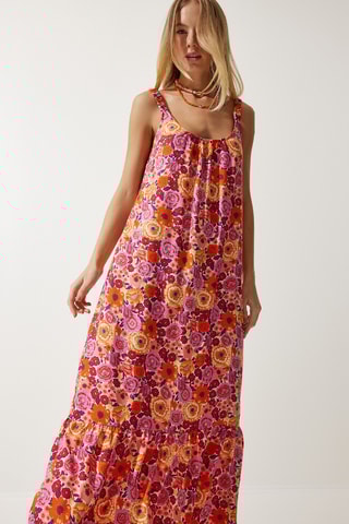 Robe longue - Orange