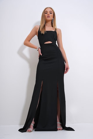 Robe longue - Noir