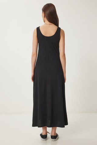 Robe midi - Noir