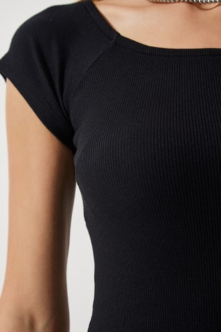 Robe fourreau - Noir