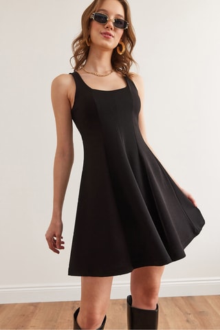 Robe patineuse - Noir
