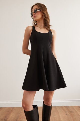 Robe patineuse - Noir