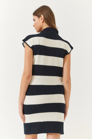 Robe droite - Bleu marine