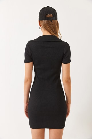 Robe fourreau - Noir