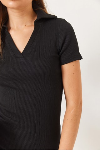 Robe fourreau - Noir