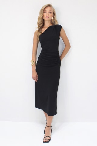 Robe asymétrique - Noir