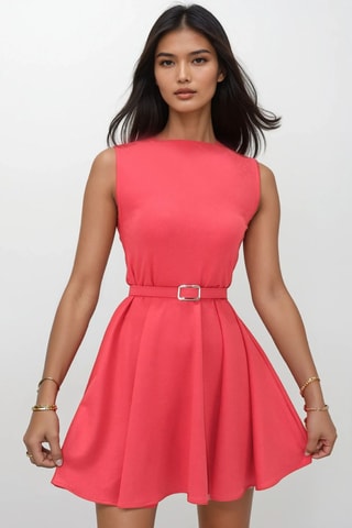 Robe patineuse - Corail