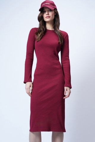 Robe pull - Bordeaux