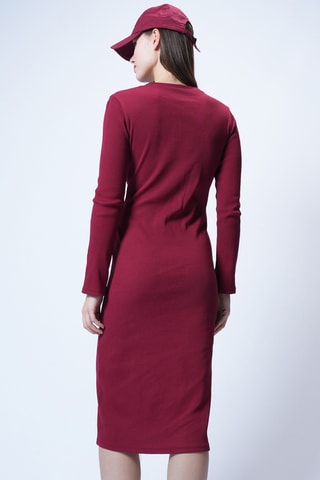 Robe pull - Bordeaux