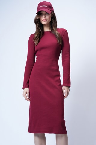 Robe pull - Bordeaux