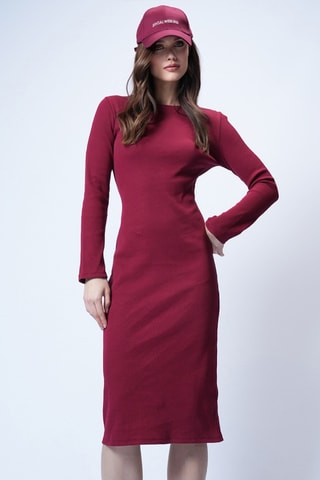 Robe pull - Bordeaux