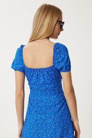 Robe droite - Bleu foncé