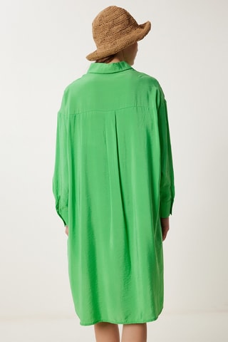 Robe chemise - Vert clair