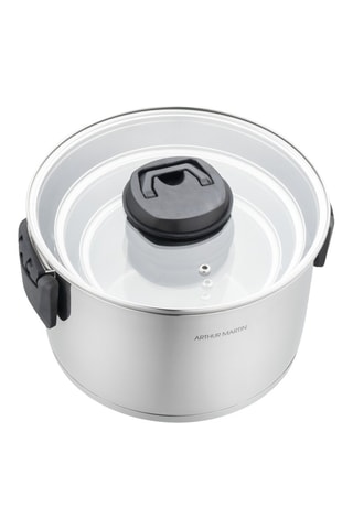 3 Roestvrijstalen Kookpotten - 16/ 20/ 24 cm