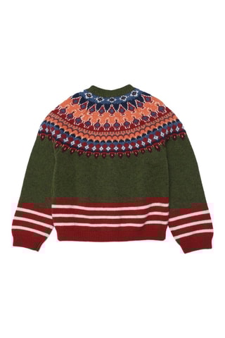 Wollen Vest - Donkergroen