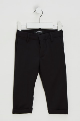 Scheerwollen Broek - Zwart