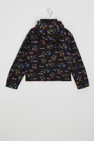 Windjack met Capuchon - Zwart