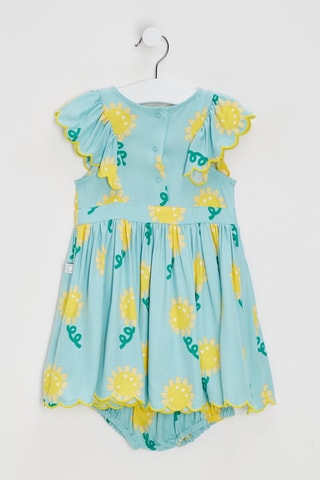 Body vestido - Azul-claro