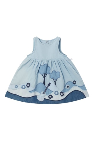 Vestido - Azul-claro